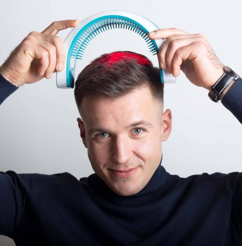 HairMax® LaserBand 82 Opaska na głowę - obrazek 5